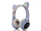 Cute Cat Ear Wireless Bluetooth Gaming Headphones