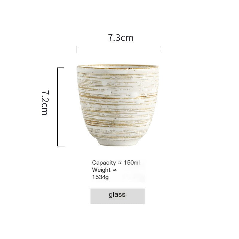 Painted Quaint Canteen Ceramic