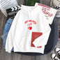 Harajuku Strawberry Milk Graphic Sweatshirt