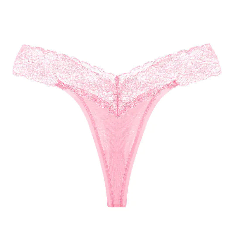 Low Waist Thong Panties for Women