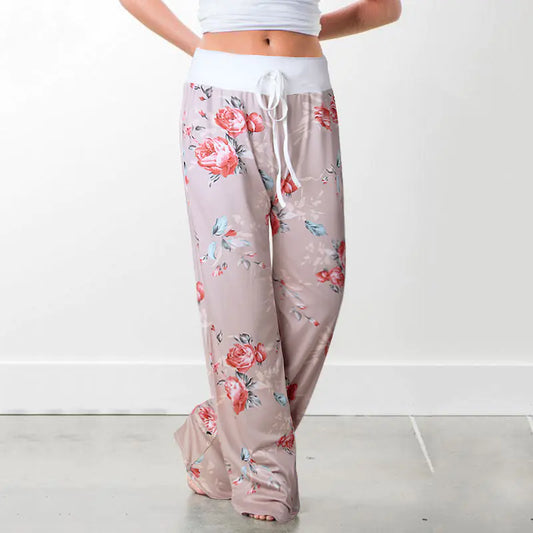 Chic Floral Camo Lounge Pants
