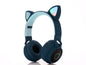 Cute Cat Ear Wireless Bluetooth Gaming Headphones