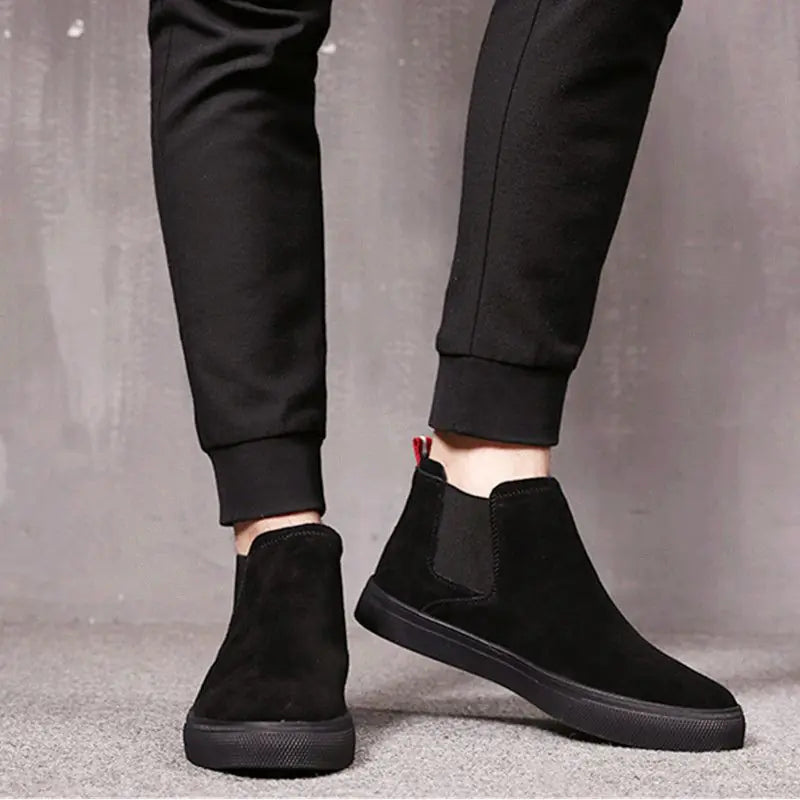Urban Suede High-Tops - Men's Chelsea Boots