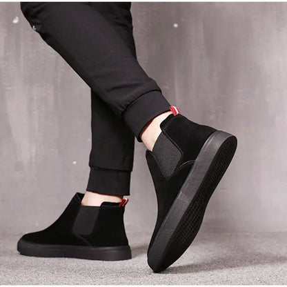 Urban Suede High-Tops - Men's Chelsea Boots