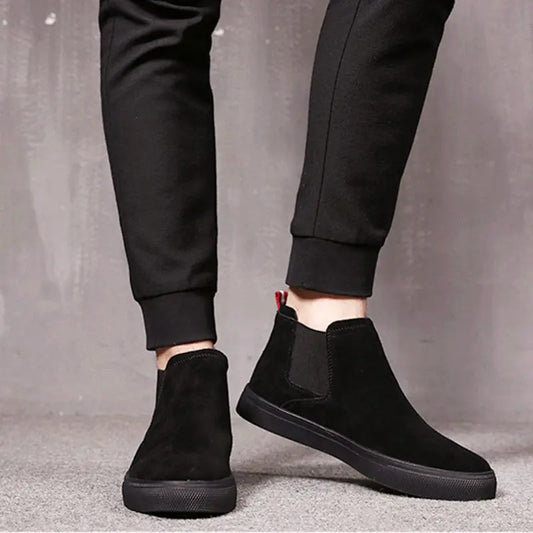 Urban Suede High-Tops - Men's Chelsea Boots