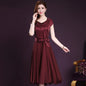 Stylish Medium Length Slim Dress