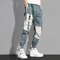 Color Block Comfort Joggers for Men