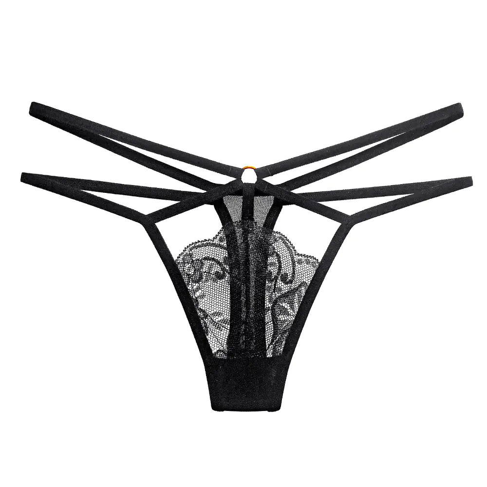 Chic Lace Fitness Thong - Low Rise Women's Wear
