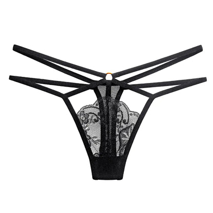 Chic Lace Fitness Thong - Low Rise Women's Wear