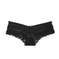 Sheer Lace Low-Rise Thong Panties