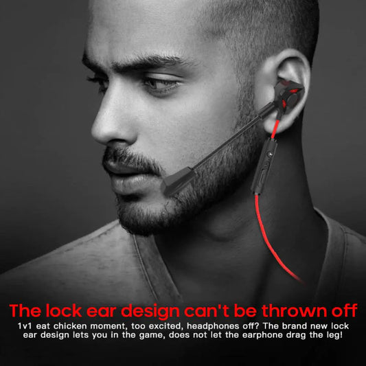 Wired In-Ear Gaming Headset for Mobile and PC Games