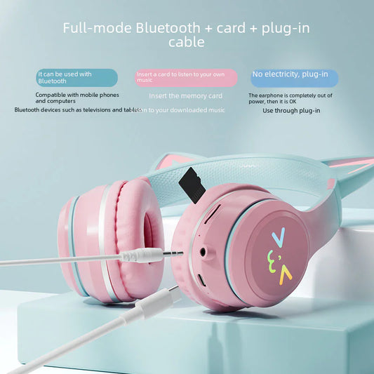 Chic Cat Ear Wireless Headphones