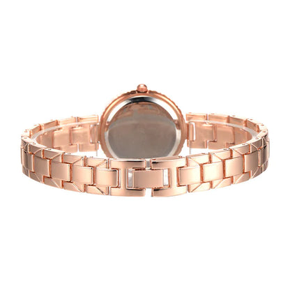 Women's Quartz Watch and Bracelet Set (Two Pieces)