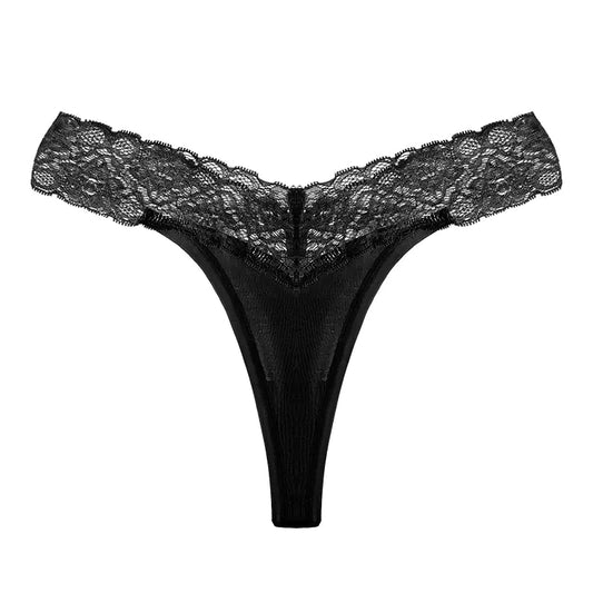 Low Waist Thong Panties for Women