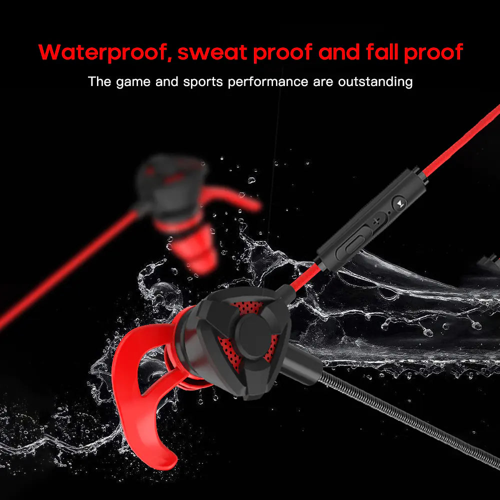 Wired In-Ear Gaming Headset for Mobile and PC Games