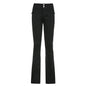 Retro Slim Casual Pants with Side Pockets
