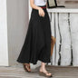 High Waist A-Line Skirt