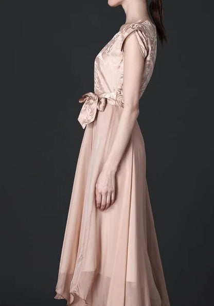 Stylish Medium Length Slim Dress