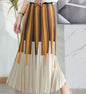 High Waist Slim Mid-Length Skirt