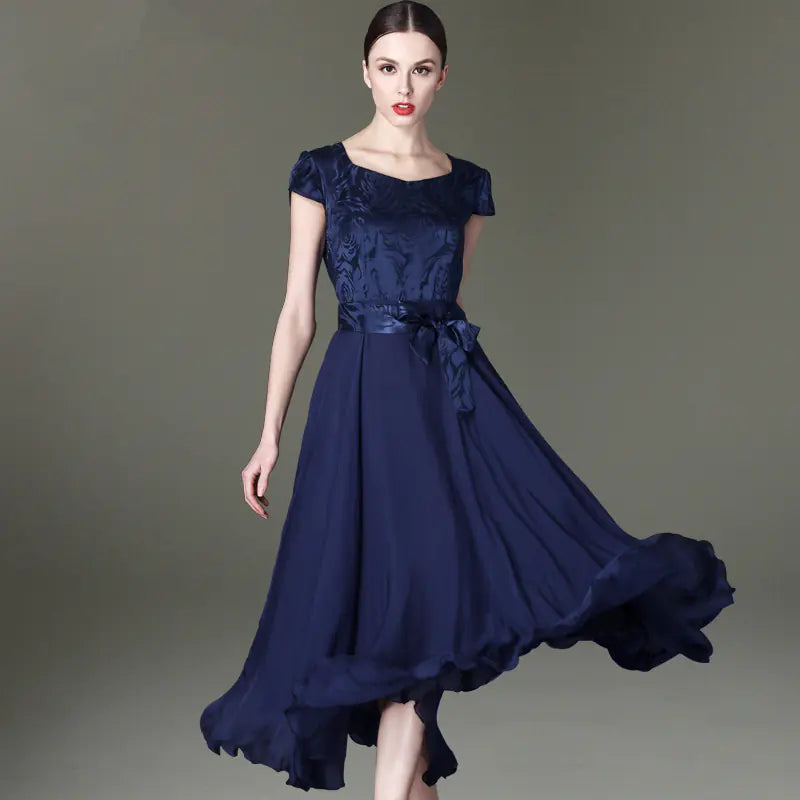 Stylish Medium Length Slim Dress