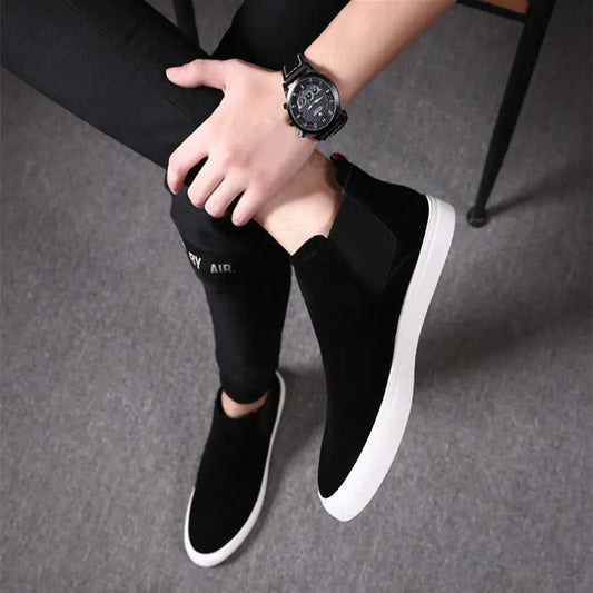 Urban Suede High-Tops - Men's Chelsea Boots