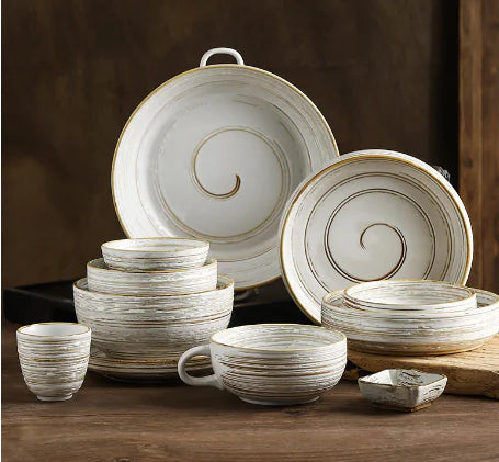Painted Quaint Canteen Ceramic