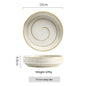 Painted quaint canteen ceramic