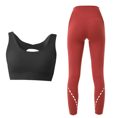 Athleisure Yoga Combo - Sports Bra & Pants