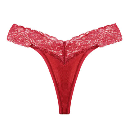 Low Waist Thong Panties for Women